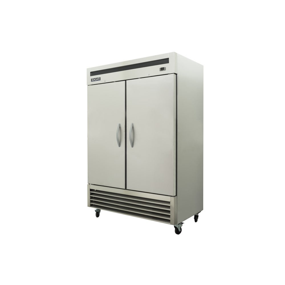 SEAGATE SB54F 2 Door Bottom Mount Reach-In Freezer | 49 Cu. Ft.