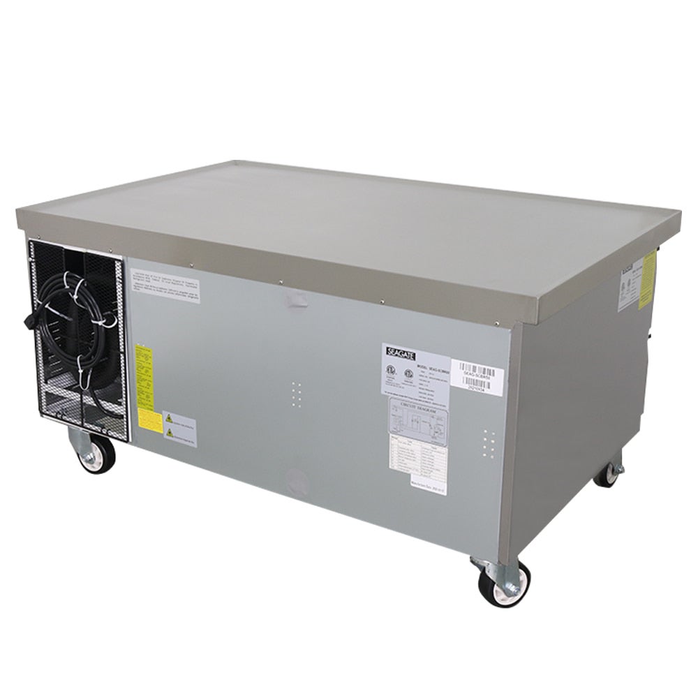 SEAGATE SCBR-62 62" 2-Drawer Refrigerated Chef Base | 8.7 Cu. Ft.