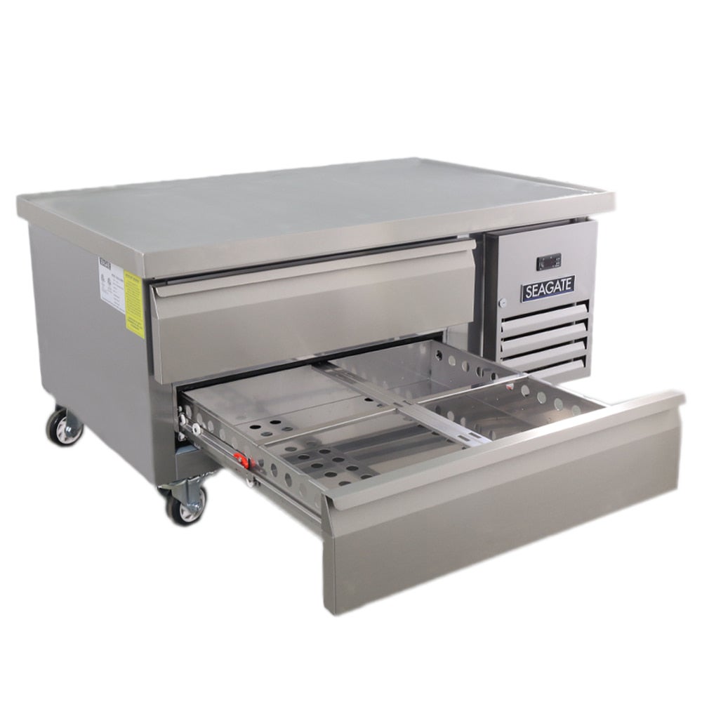 SEAGATE SCBR-62 62" 2-Drawer Refrigerated Chef Base | 8.7 Cu. Ft.