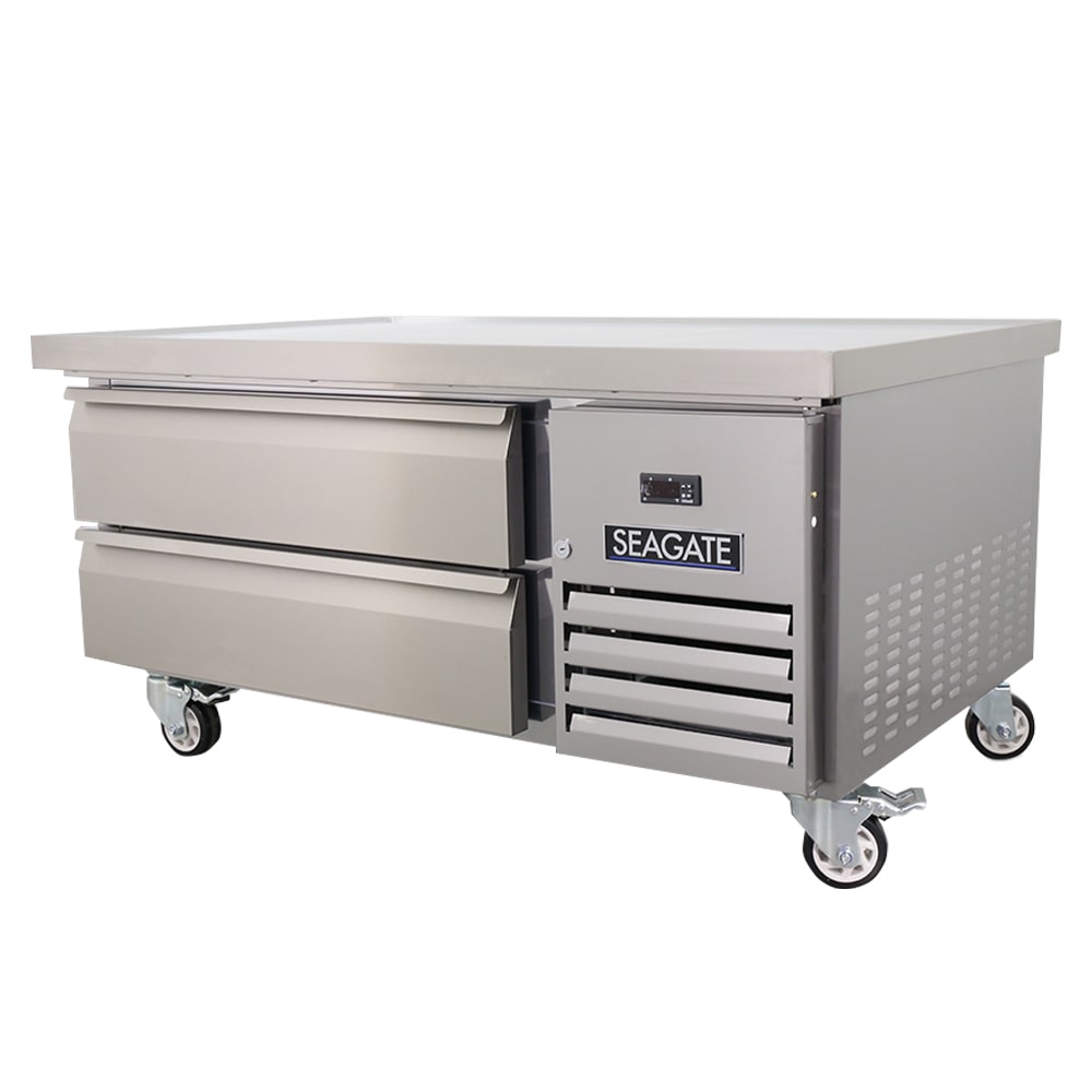 SEAGATE SCBR-62 62" 2-Drawer Refrigerated Chef Base | 8.7 Cu. Ft.