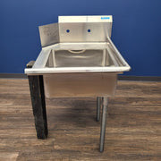 BK Resources BKSDT-26-R-SS 26" Soiled Right Side Dish Table (Scratch & Dent 1)