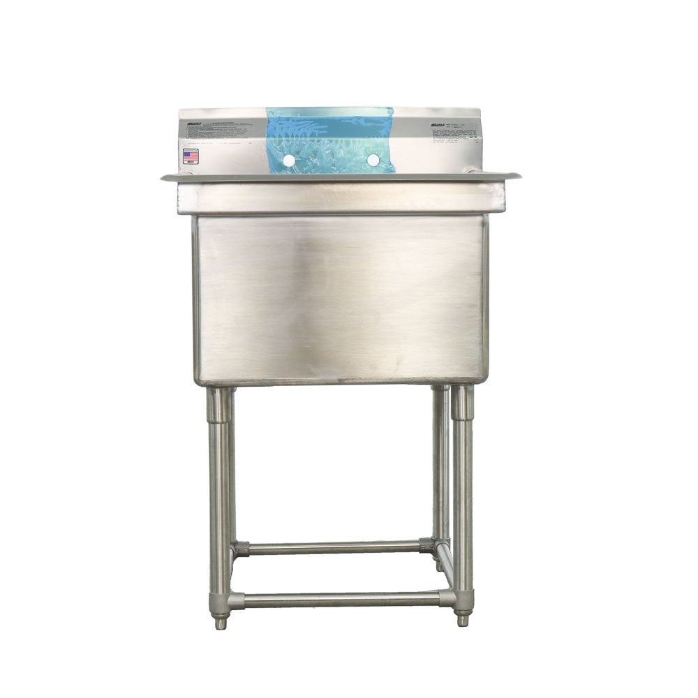 Eagle Group FN2424-1-14/3 Spec-Master One Compartment Sink (Scratch & Dent 1112)