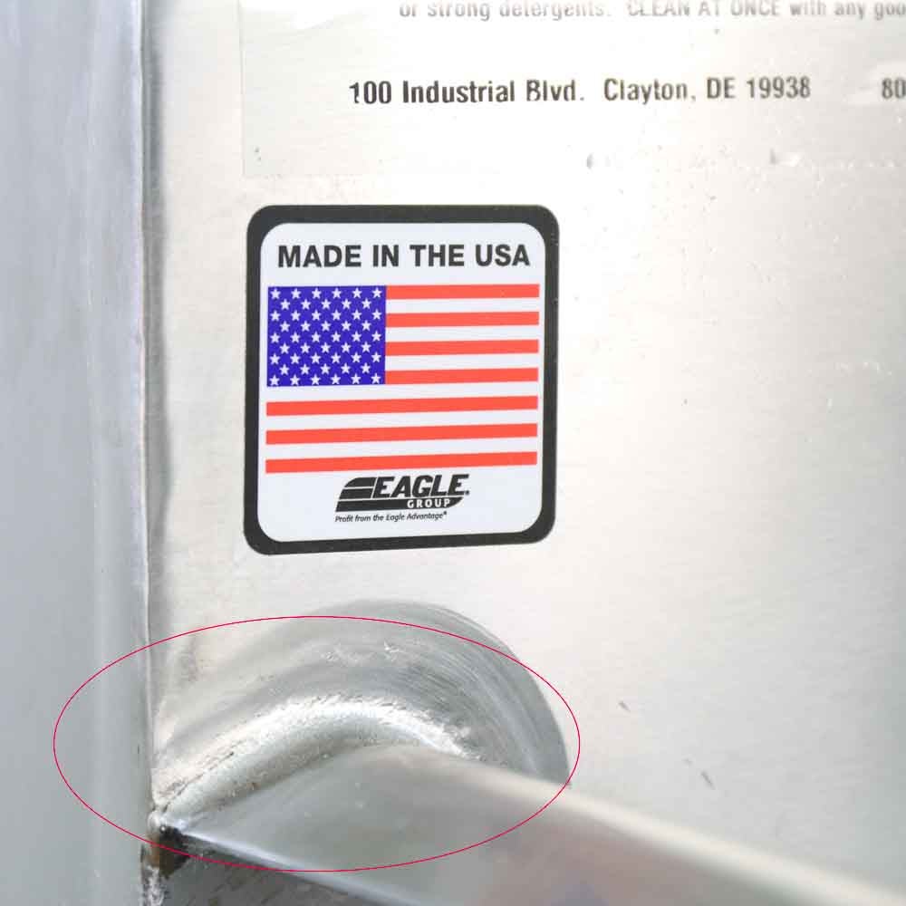 Eagle Group FN2424-1-14/3 Spec-Master One Compartment Sink (Scratch & Dent 1112)