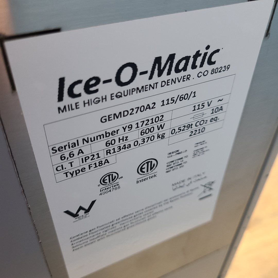 y.comページ Ice-O-Matic GEMD270A2 Ice Maker Dispenser Nugget-Style Scratch