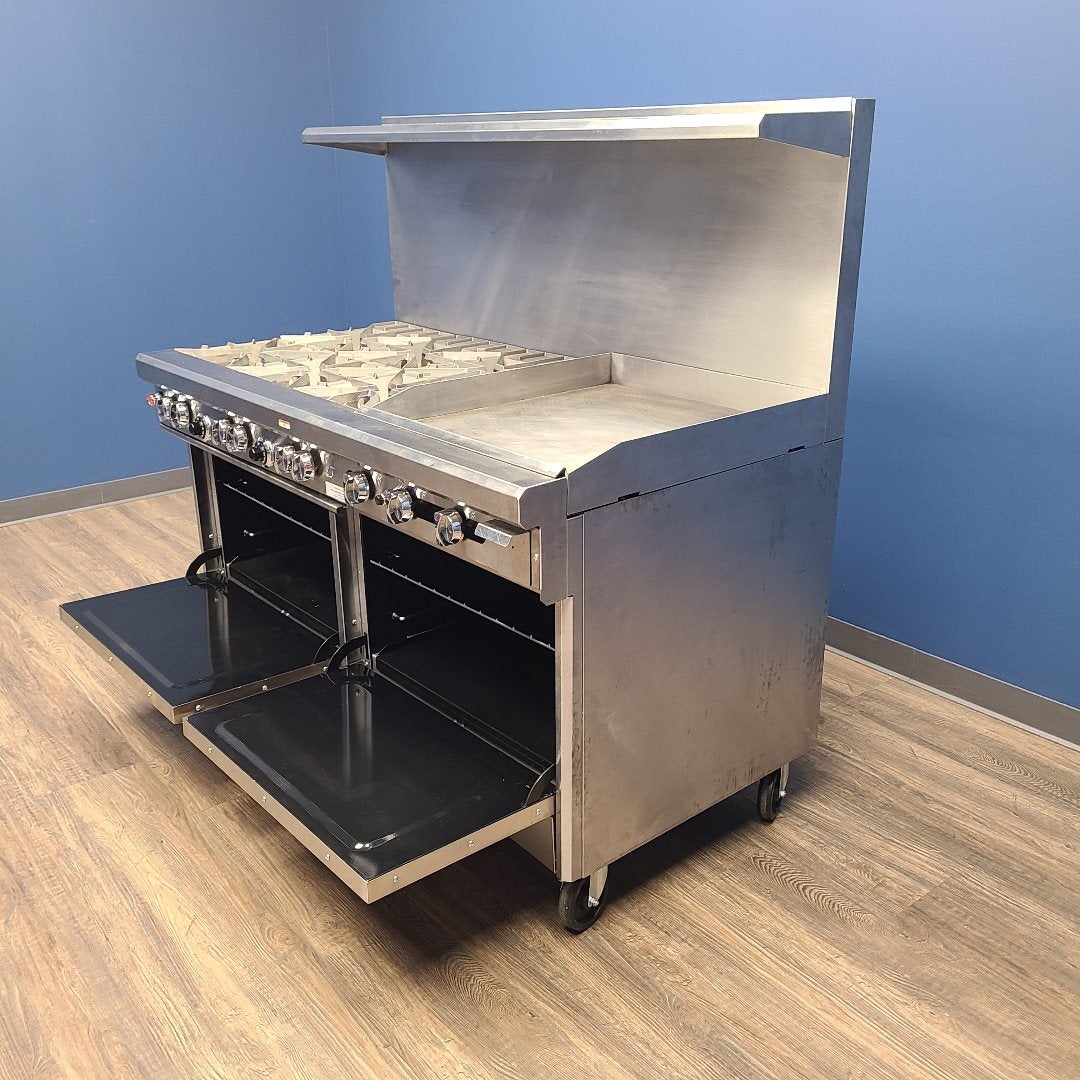 Southbend 4601DD-2GR 6 Burner Gas Range / w Griddle & 2 Ovens (Scratch & Dent 9237)