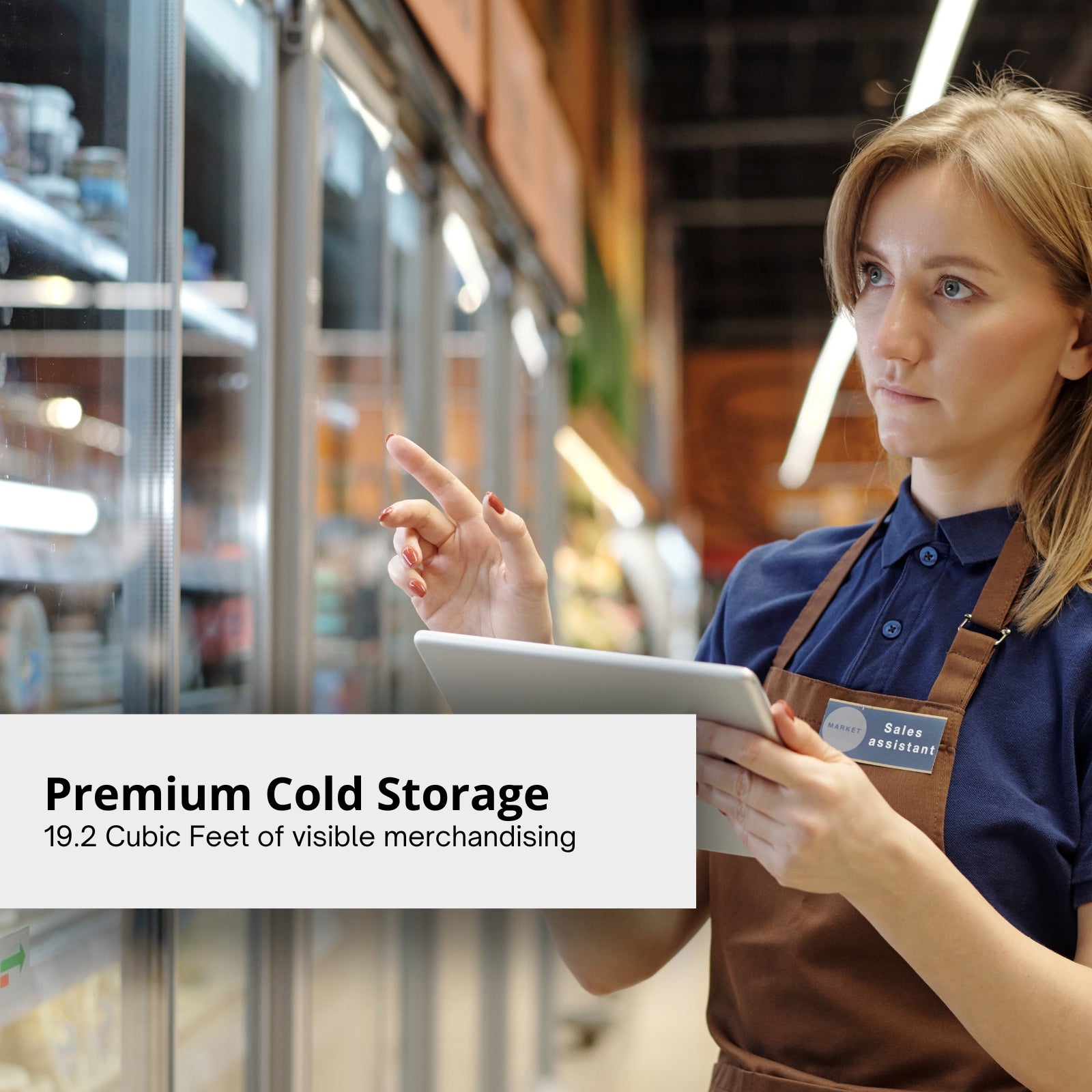 SEAGATE Commercial Products S20GDM Refrigerator, Merchandiser