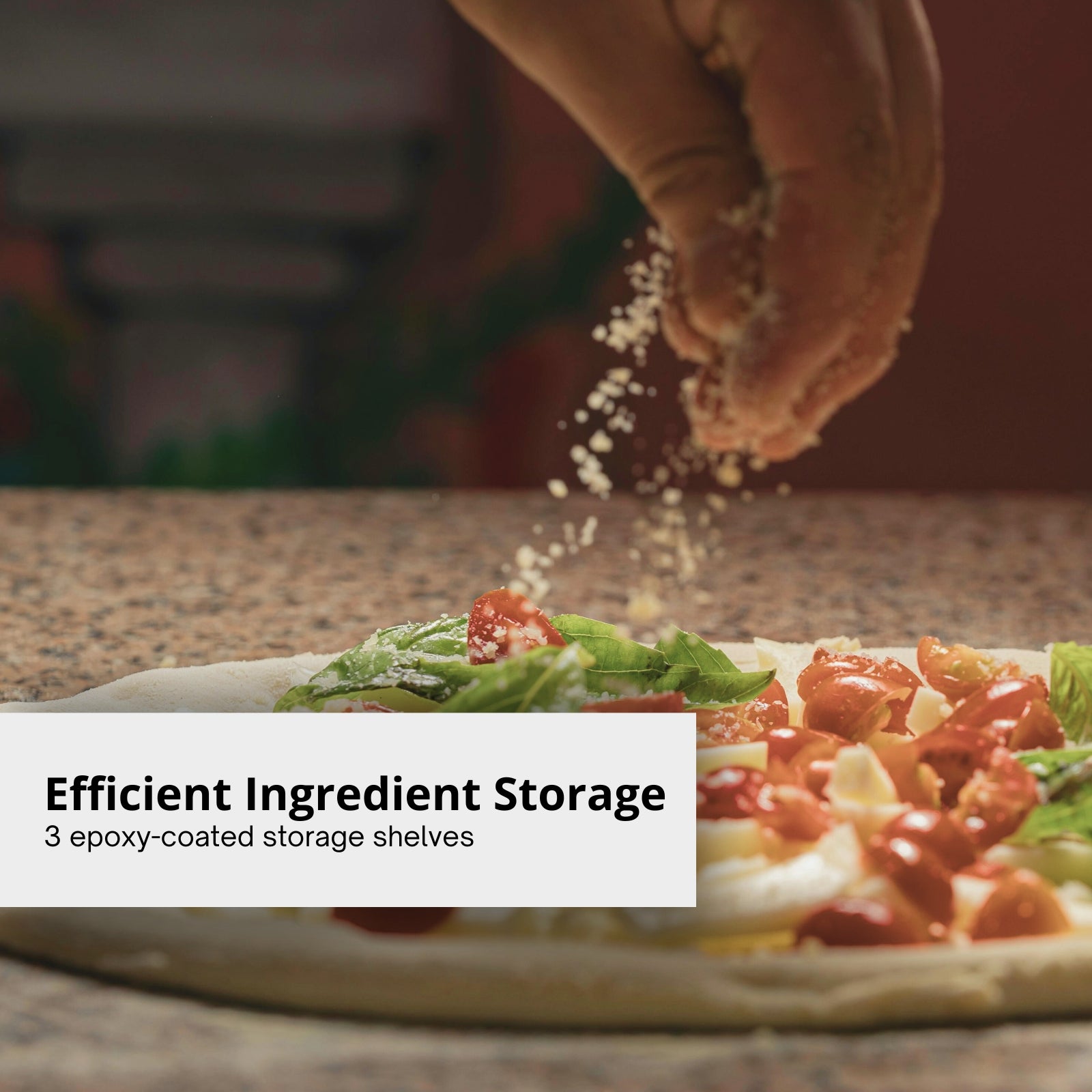 SEAGATE Commercial Products SP93 Refrigerated Counter, Pizza Prep Table