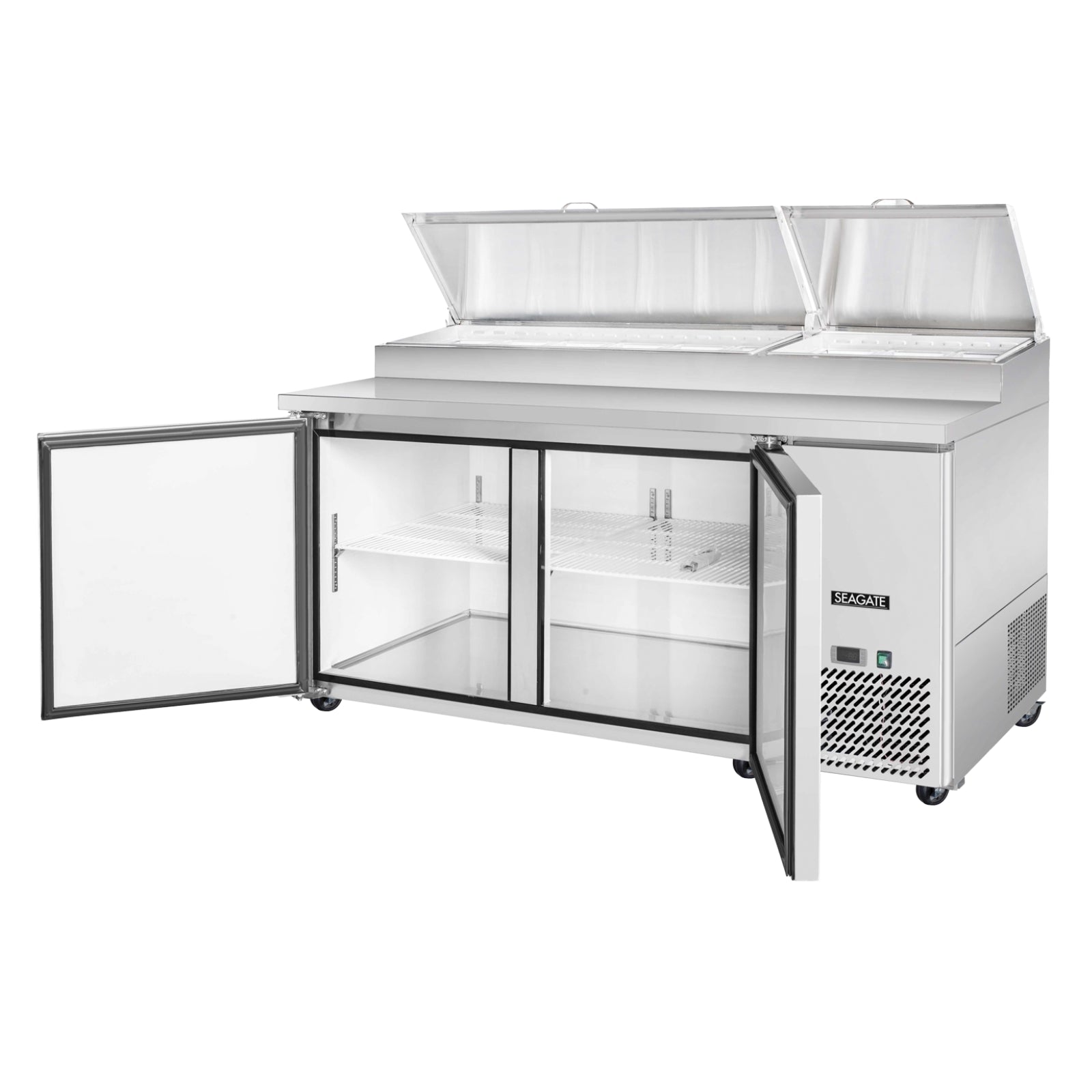 SEAGATE Commercial Products SSP48-12 Refrigerated Counter, Sandwich / Salad Unit
