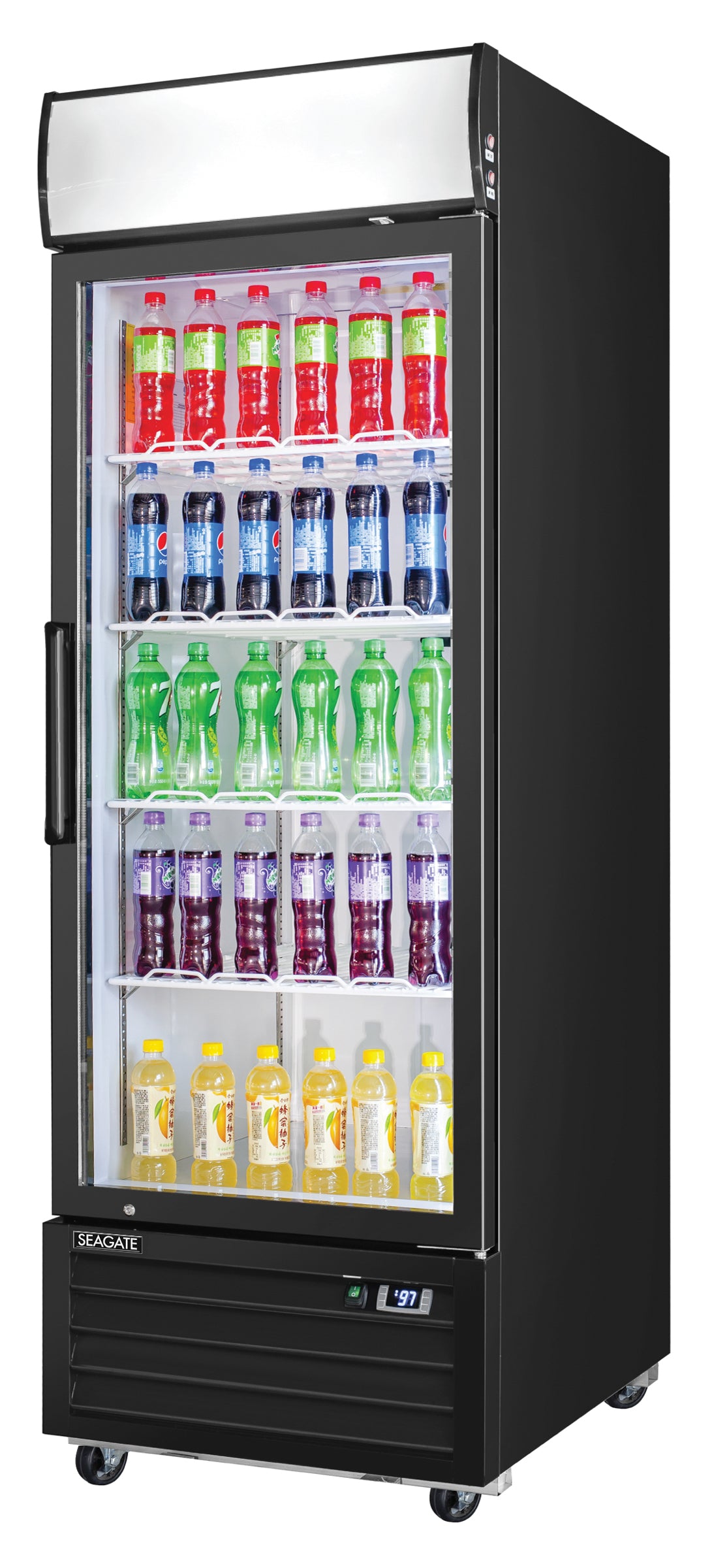 SEAGATE Commercial Products S20GDM Refrigerator, Merchandiser