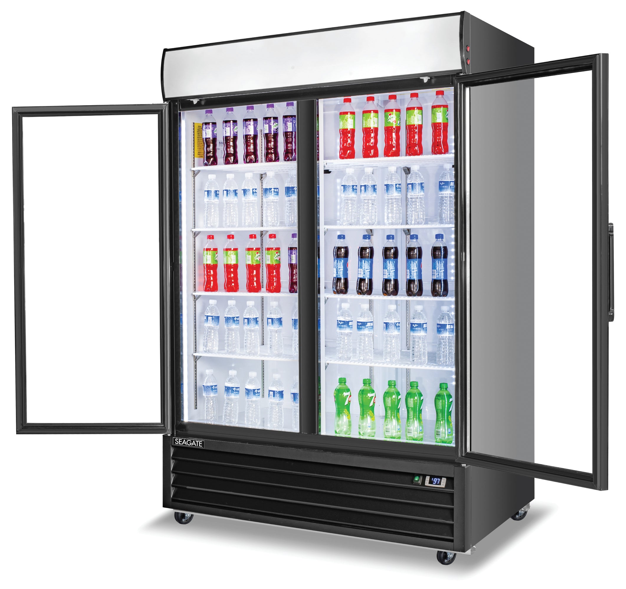 SEAGATE Commercial Products S45GDM Refrigerator, Merchandiser