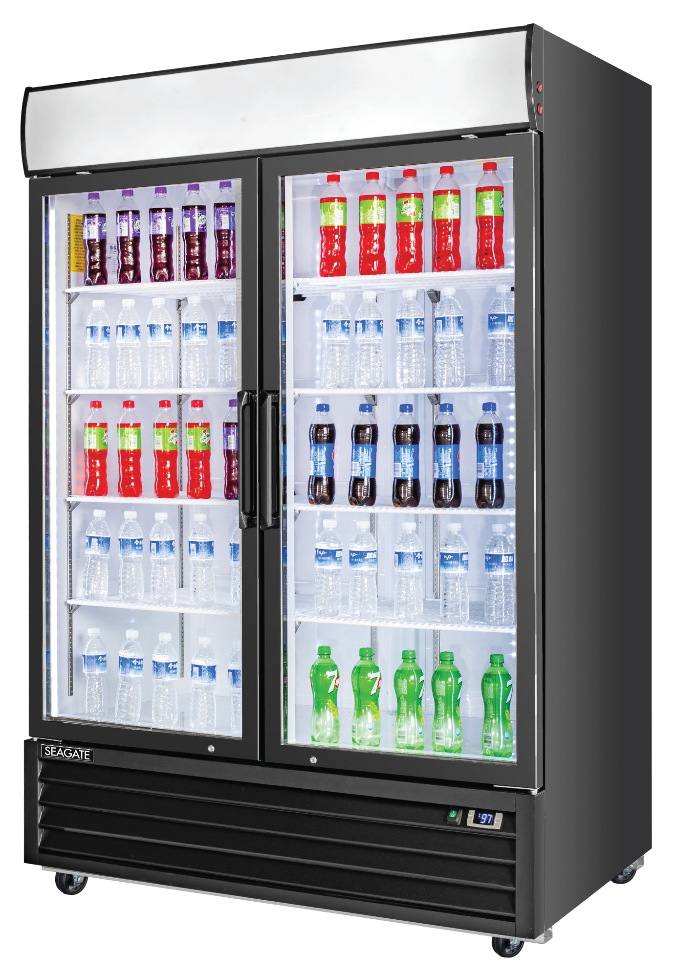 SEAGATE Commercial Products S45GDM Refrigerator, Merchandiser