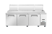 SEAGATE Commercial Products SP93 Refrigerated Counter, Pizza Prep Table