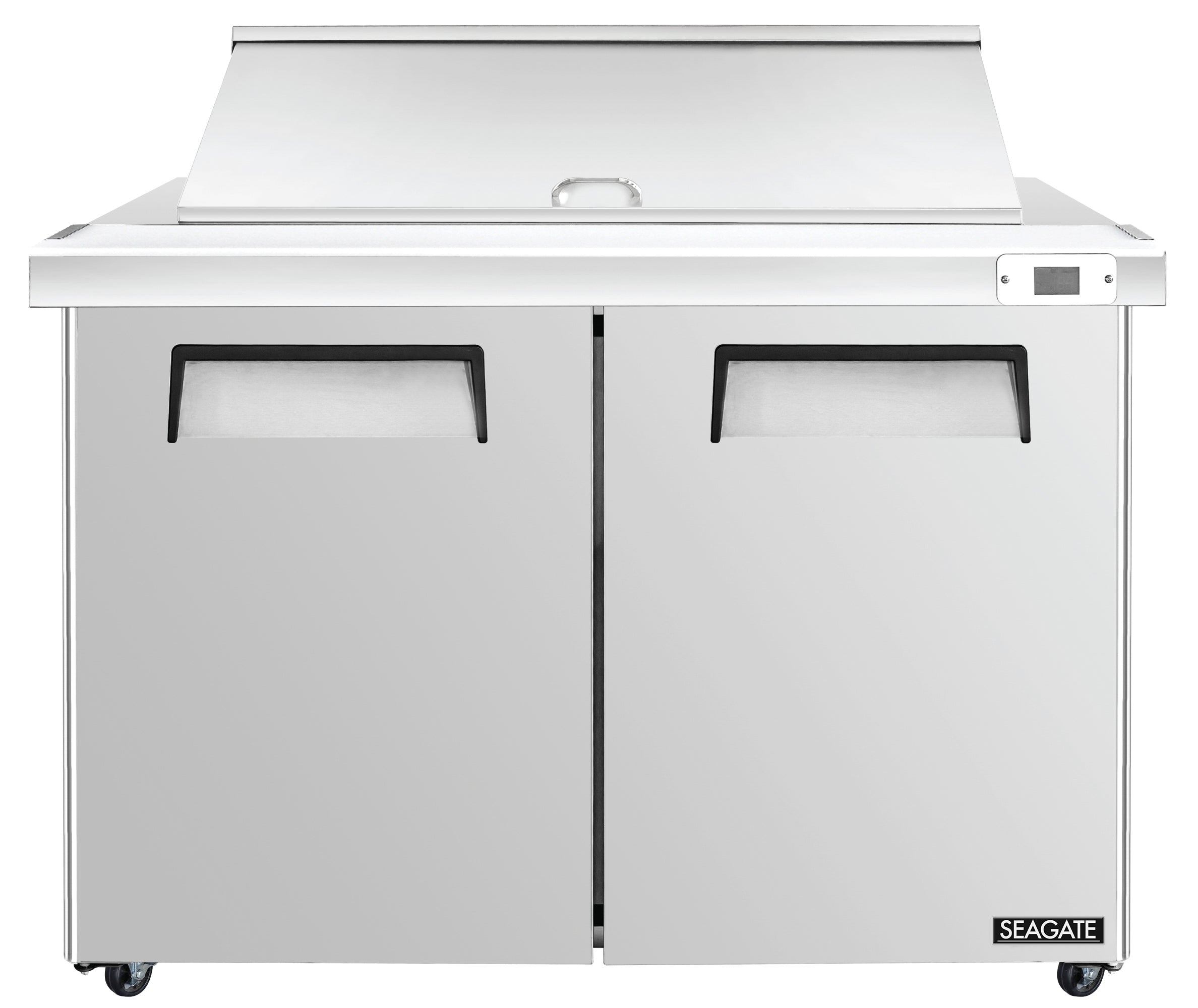 SEAGATE Commercial Products SSP48-18M Refrigerated Counter, Mega Top Sandwich / Salad Unit