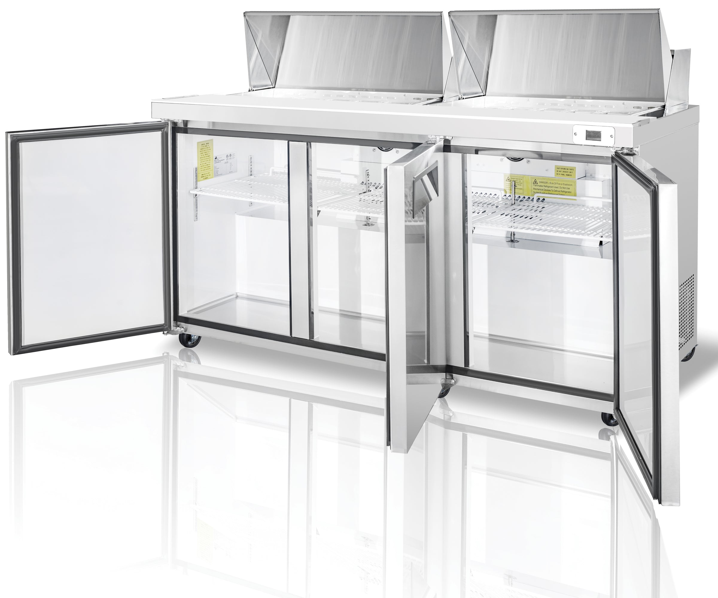 SEAGATE Commercial Products SSP72-18 Refrigerated Counter, Sandwich / Salad Unit