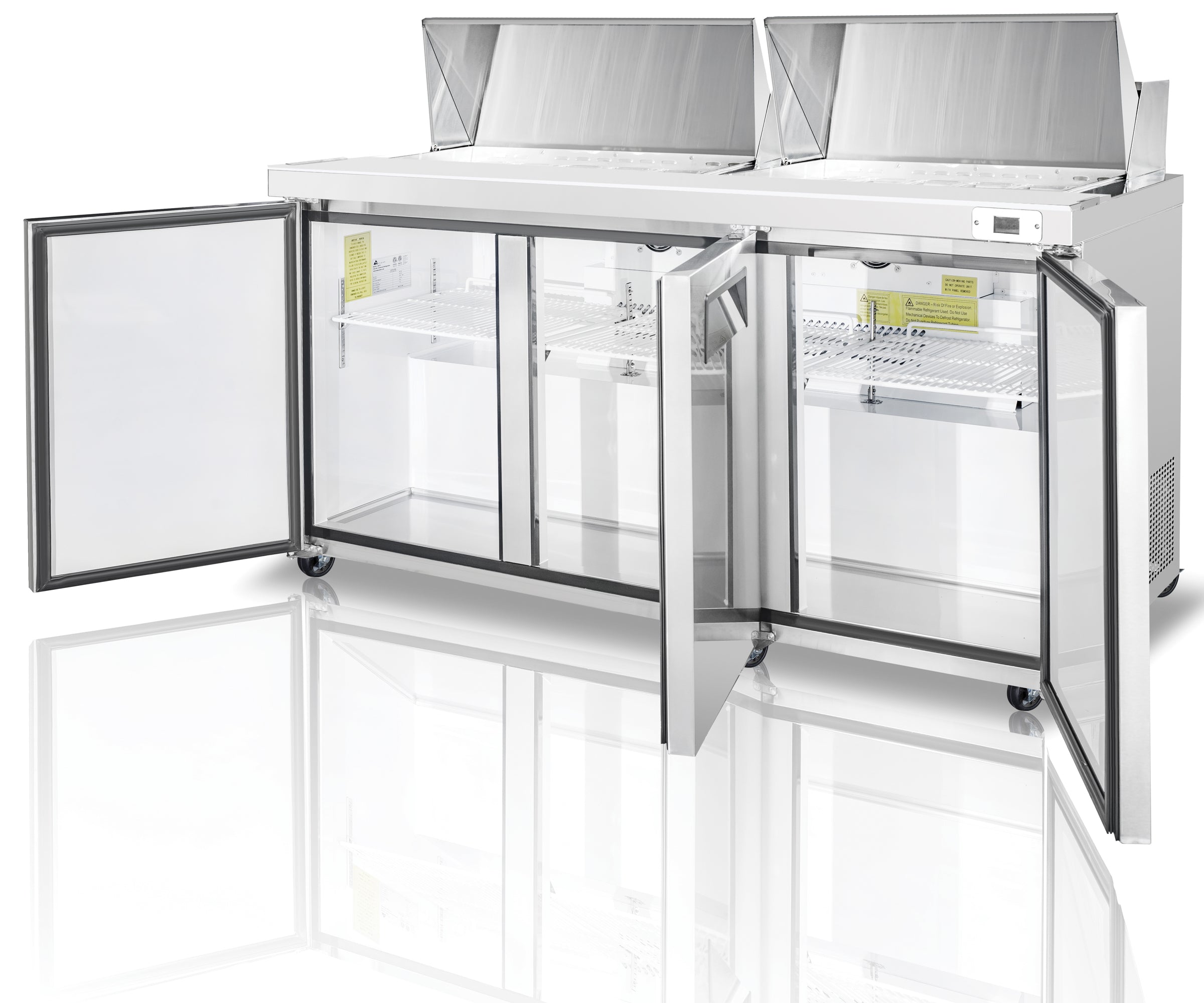 SEAGATE Commercial Products SSP72-30M Refrigerated Counter, Mega Top Sandwich / Salad Unit
