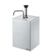 Server 67580 1 Gallon Single Stand Pump-Style Condiment Dispenser