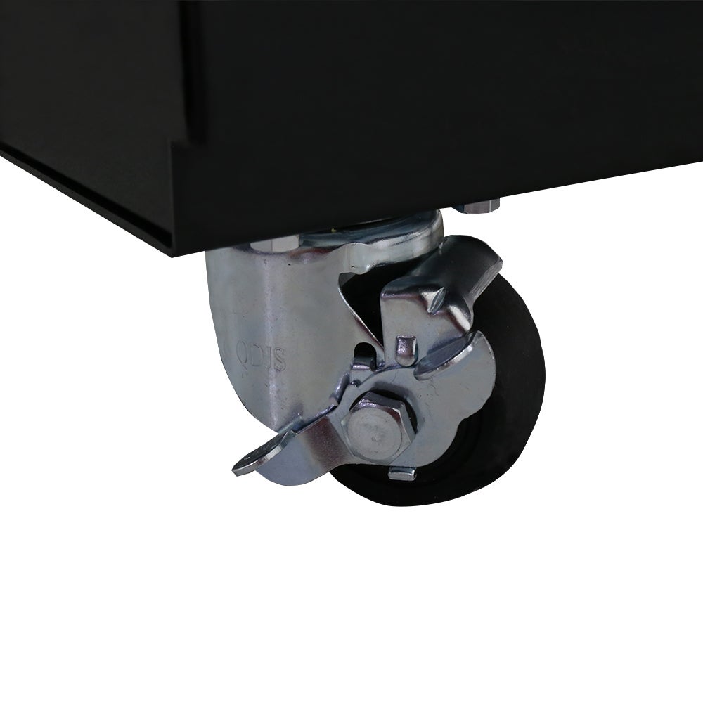 SEAGATE SGM-72 3-Glass Swing Door Black Merchandiser Refrigerator | 73 Cu. Ft.