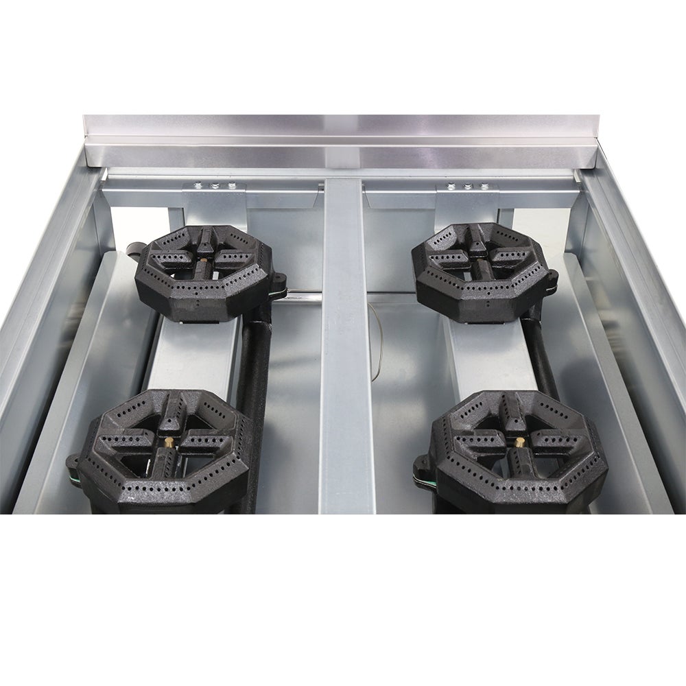 SEAGATE SGR-4-24 24" Gas Range w/ 4-Burners & Standard Oven | 152,000 BTU