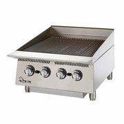 Star Ultra-Max 8124RCBB 24" Radiant Gas Charbroiler | 80,000 BTU