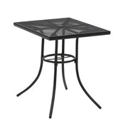 Wabash Valley SU2X38P 30" Square Table w/ Black Powder Coat