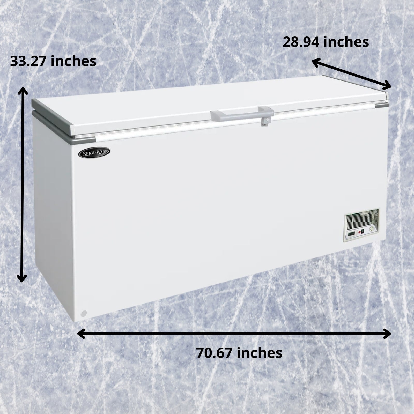 Serv-Ware SWCF-17 Chest Freezer