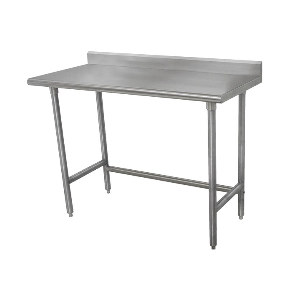 Advance Tabco TKMSLAG-302-X Stainless Steel Work Table w/ 5" Backsplash | 24" x 30"