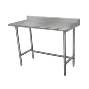 Advance Tabco TKMSLAG-302-X Stainless Steel Work Table w/ 5" Backsplash | 24" x 30"