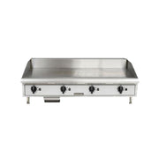 Toastmaster TMGT48 48" Thermostatic Gas Countertop Griddle (Closeout)