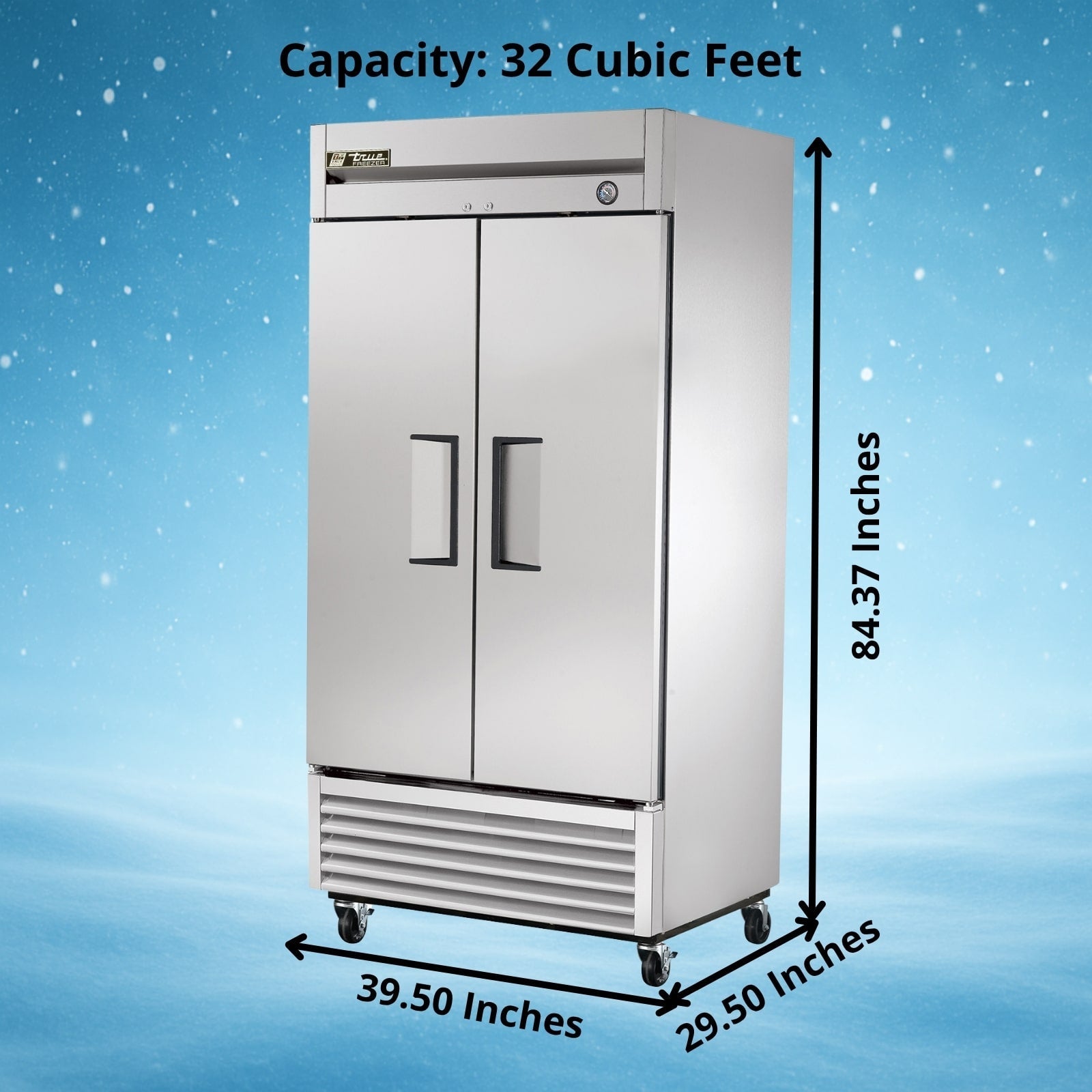 True Mfg. T-35-HC Reach-In Refrigerator