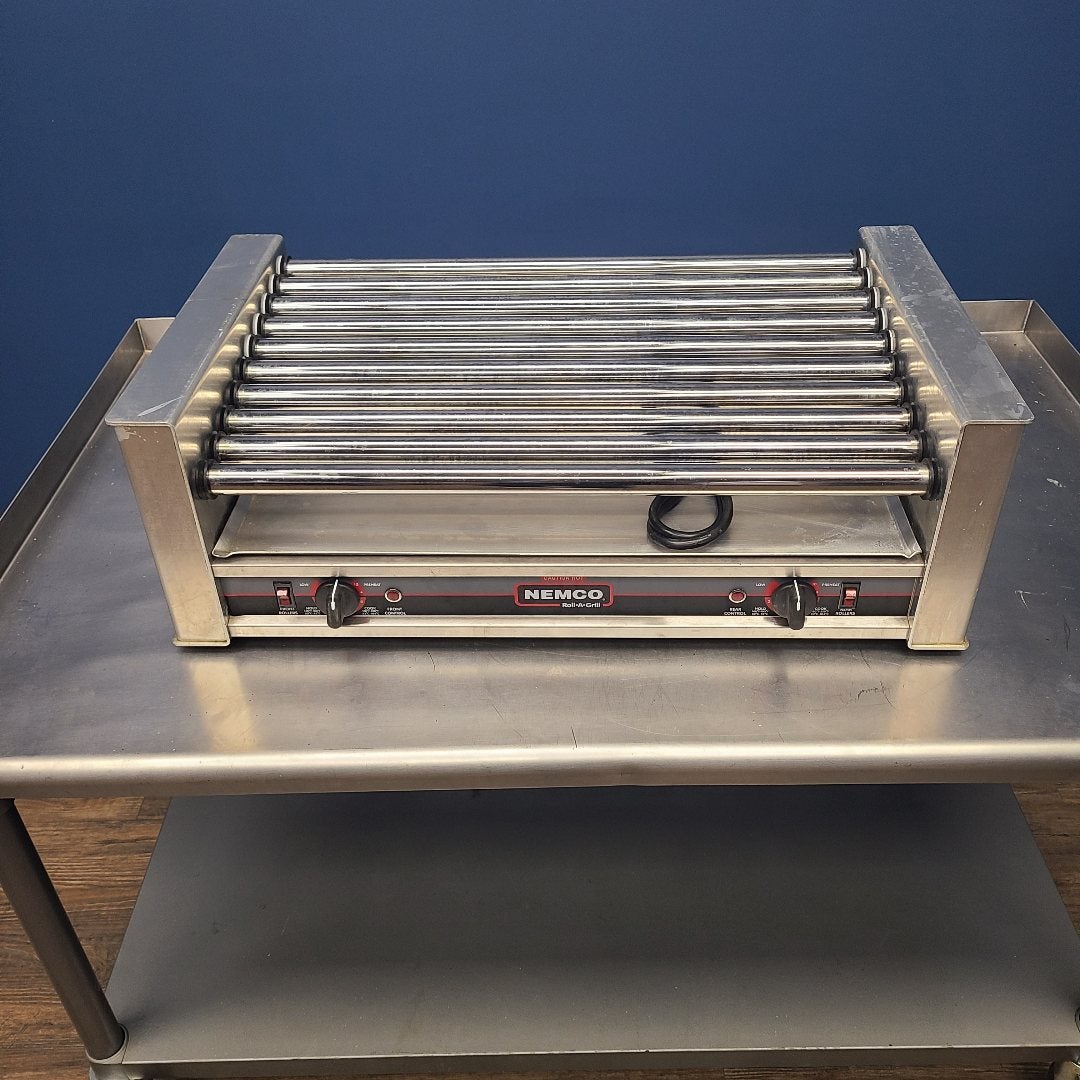 Used Nemco 8036-SLT Slant 36 Hot Dog Roller Grill | Stock No. 1024541