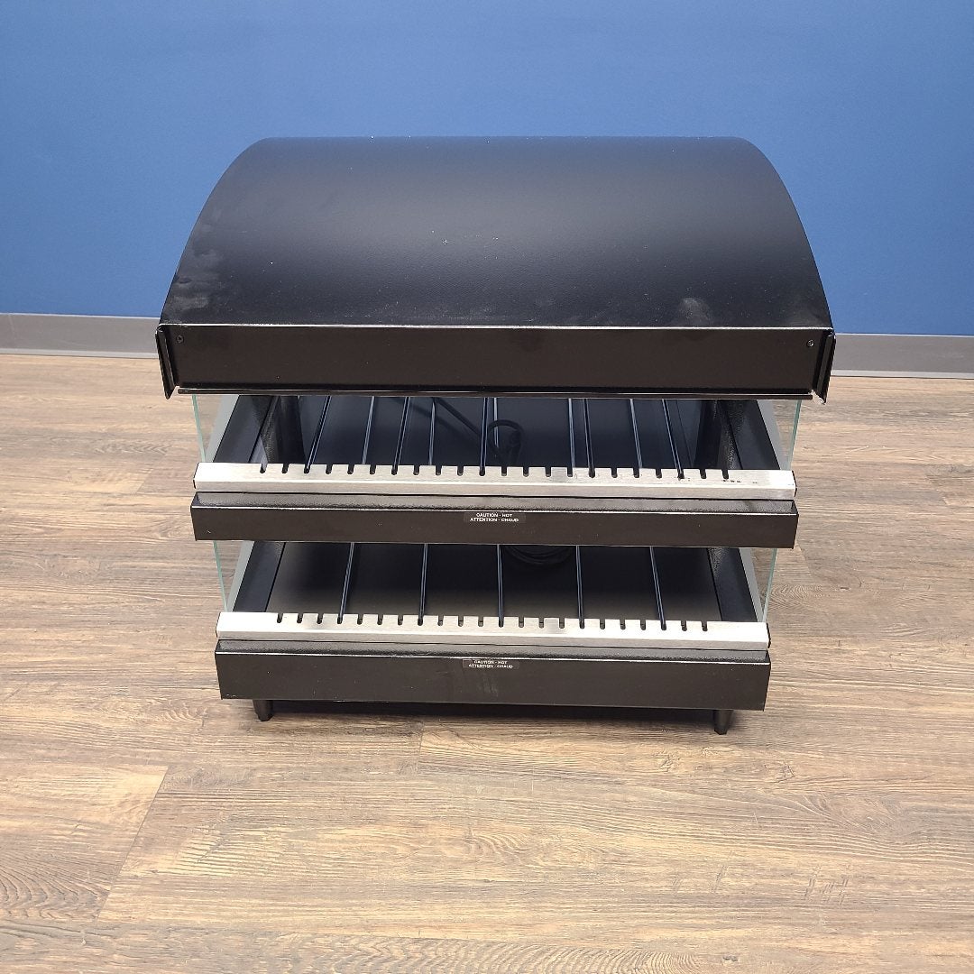 Used Hatco GR3SDS-27DCT Slant 2-Tier Merchandising Warmer | Stock No. 1024558