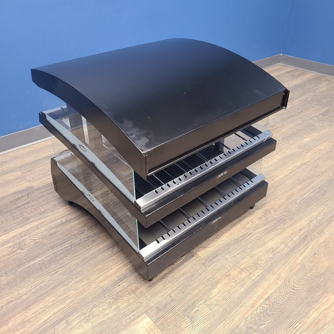 Used Hatco GR3SDS-27DCT Slant 2-Tier Merchandising Warmer | Stock No. 1024558