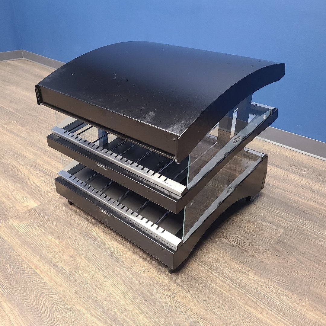 Used Hatco GR3SDS-27DCT Slant 2-Tier Merchandising Warmer | Stock No. 1024558