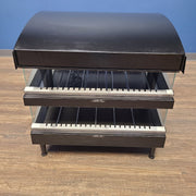 Used Hatco GR3SDS-27DCT Slant 2-Tier Merchandising Warmer | Stock No. 1024560
