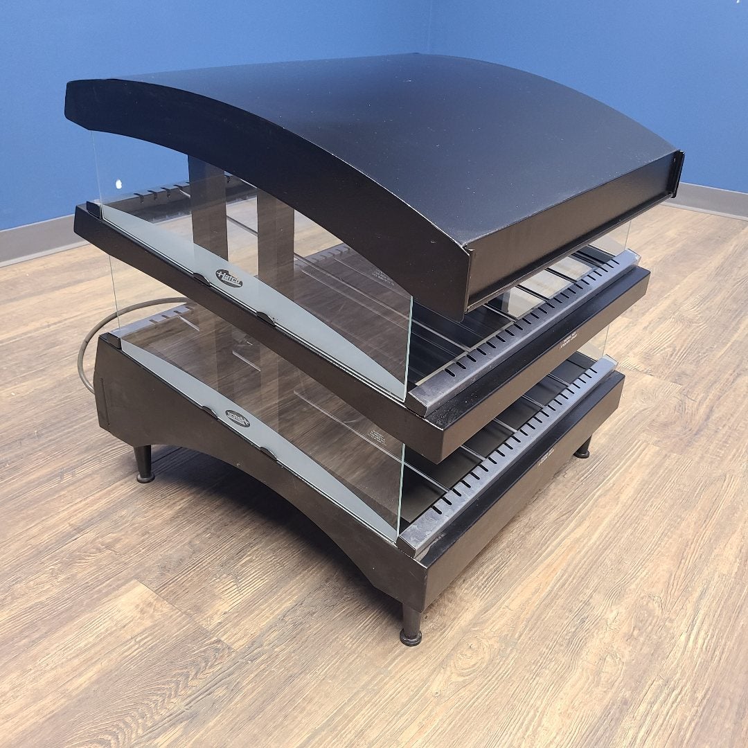 Used Hatco GR3SDS-27DCT Slant 2-Tier Merchandising Warmer | Stock No. 1024560