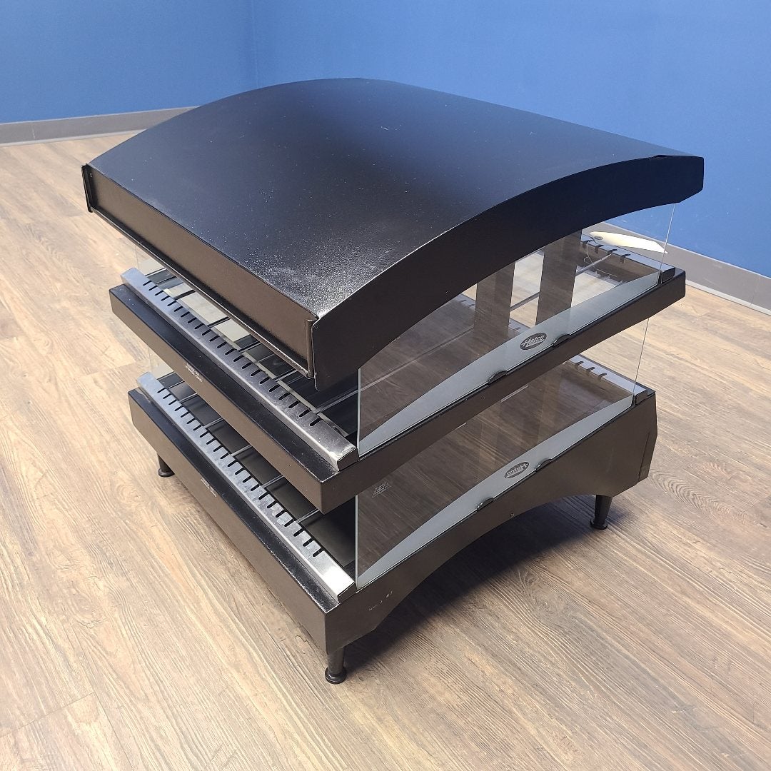 Used Hatco GR3SDS-27DCT Slant 2-Tier Merchandising Warmer | Stock No. 1024560