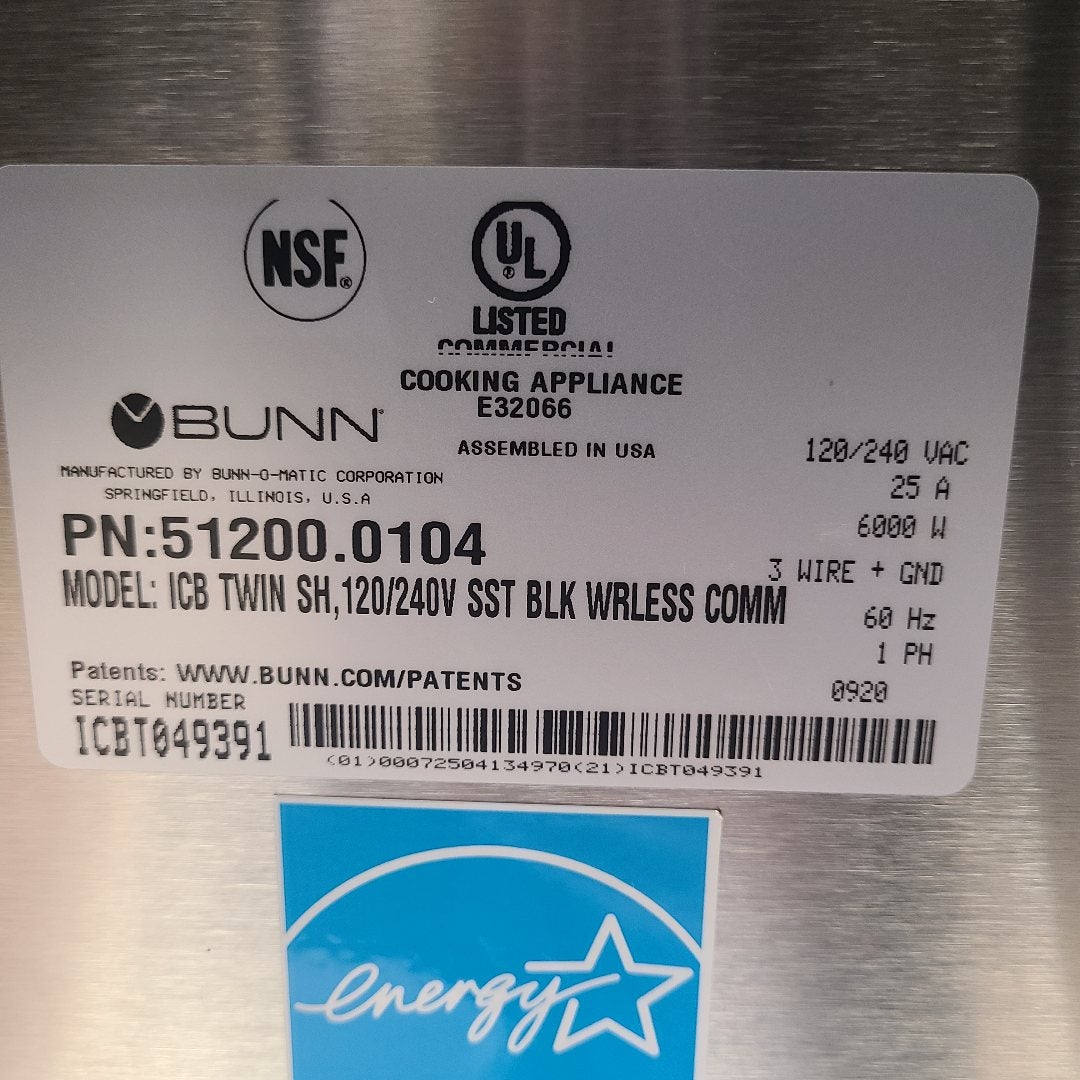 Used Bunn 51200.0104 Automatic Twin Coffee Brewer | Stock No. 1036428