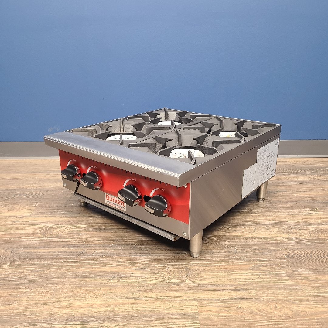 Used Atosa ATHP-24-4 4-Burner Countertop Gas Hot Plate | Stock No. 827393