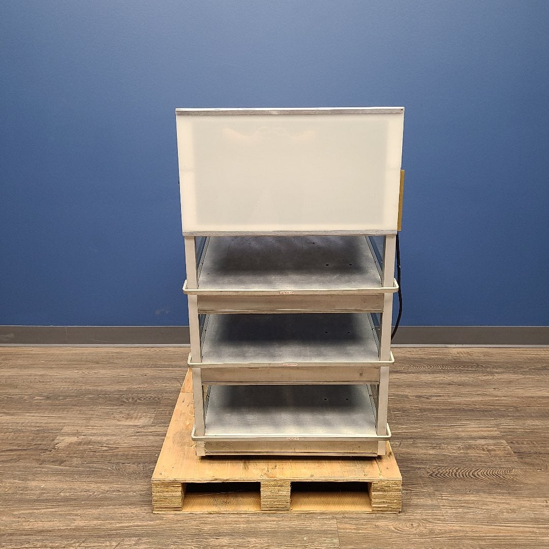 Used Merco Savory PDC3-2123 3-Shelf Merchandising Warmer | Stock No. 905644