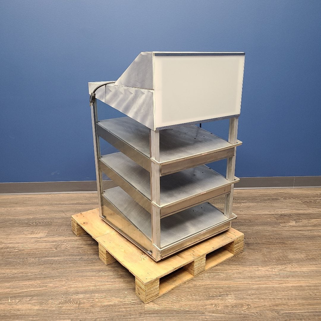 Used Merco Savory PDC3-2123 3-Shelf Merchandising Warmer | Stock No. 905644
