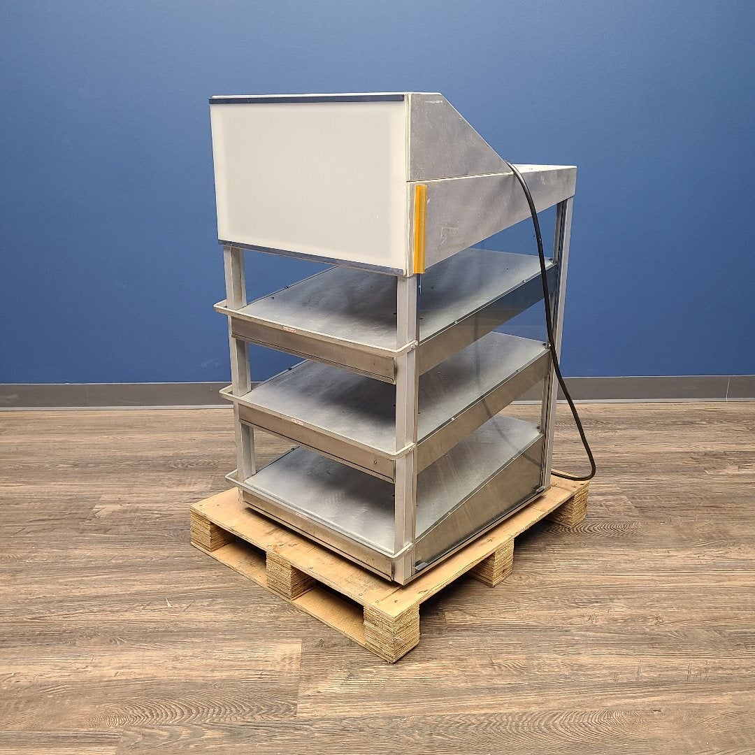 Used Merco Savory PDC3-2123 3-Shelf Merchandising Warmer | Stock No. 905644