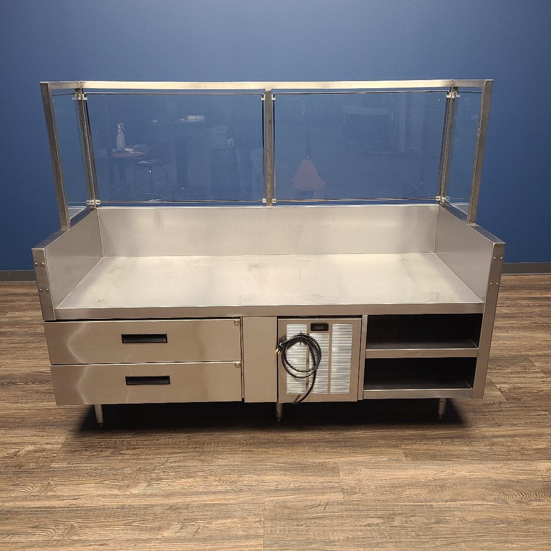 Used Delfield F2952 75" 2 Drawer Chef Base  | Stock No. 909071