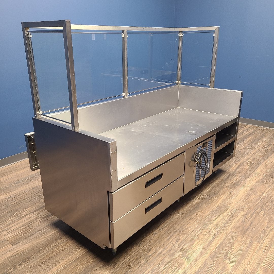 Used Delfield F2952 75" 2 Drawer Chef Base  | Stock No. 909071