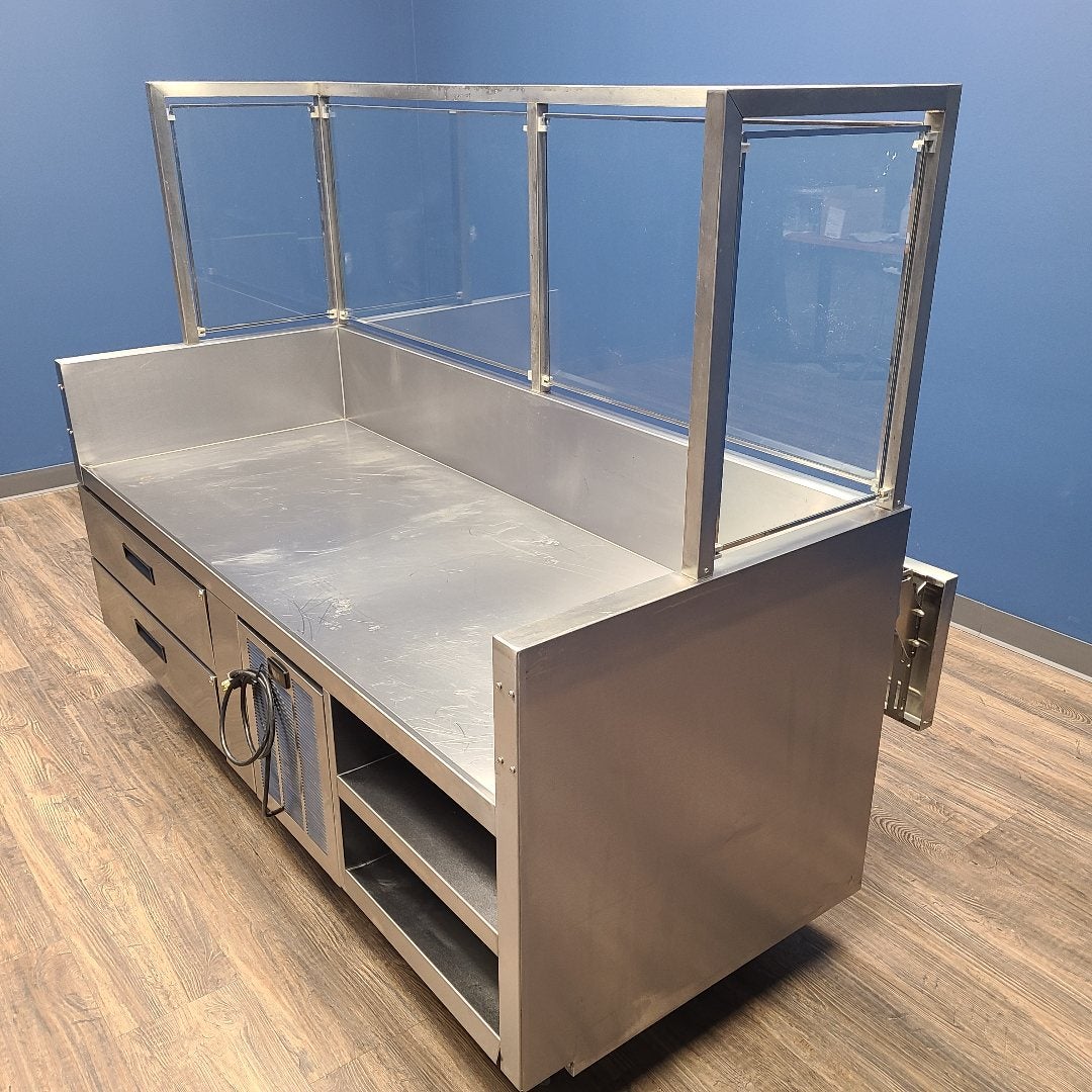 Used Delfield F2952 75" 2 Drawer Chef Base  | Stock No. 909071