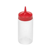 Vollrath 4916-1302 Traex 16 oz. Red Cap Squeeze Bottle (Closeout)