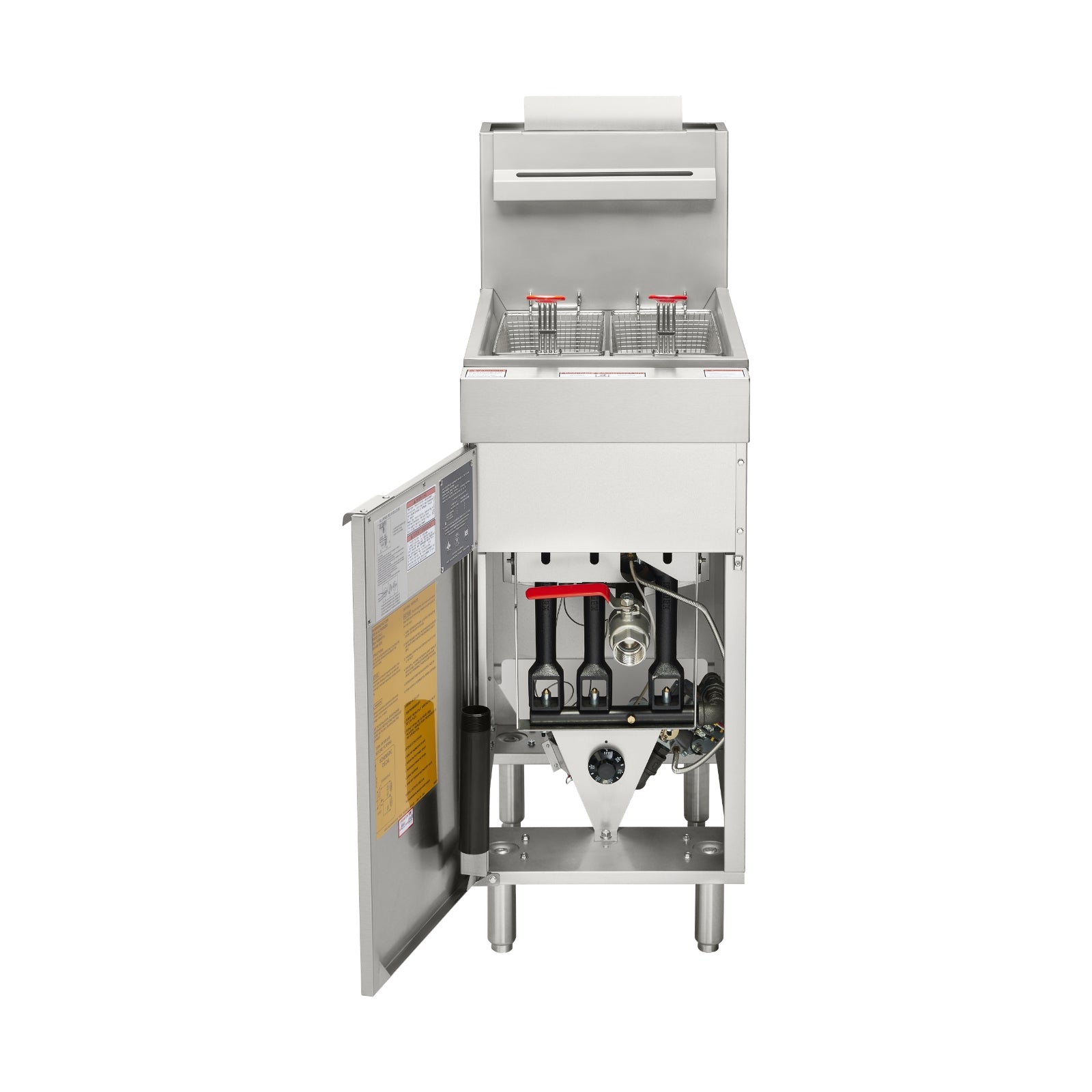 Vulcan 1VEG35M Gas Floor Model Full Pot Fryer