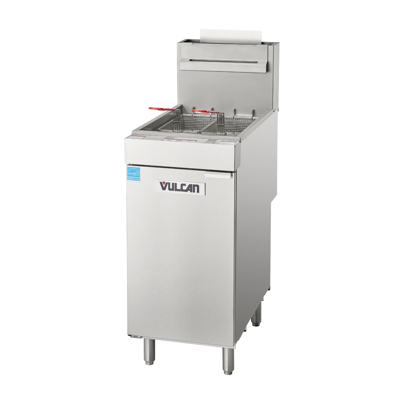 Vulcan 1VEG35M Gas Floor Model Full Pot Fryer