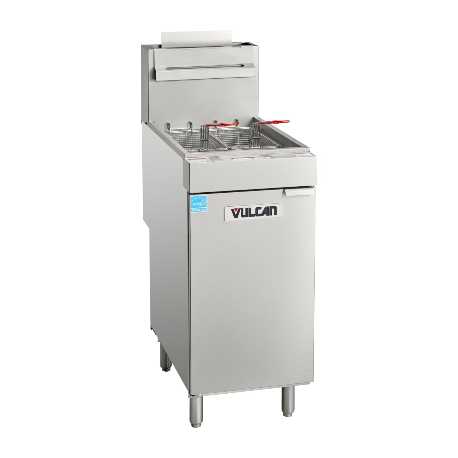 Vulcan 1VEG35M Gas Floor Model Full Pot Fryer