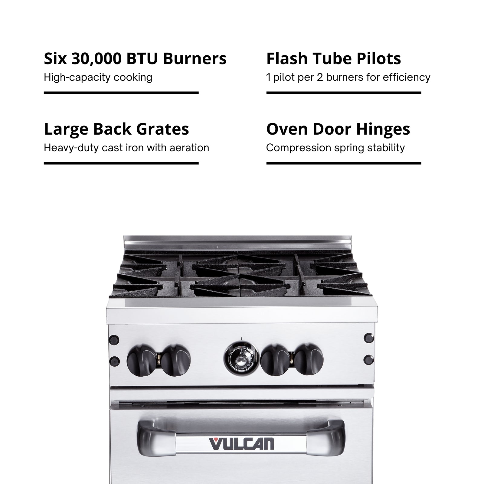 Vulcan 24S-4B 24" Restaurant Gas Range