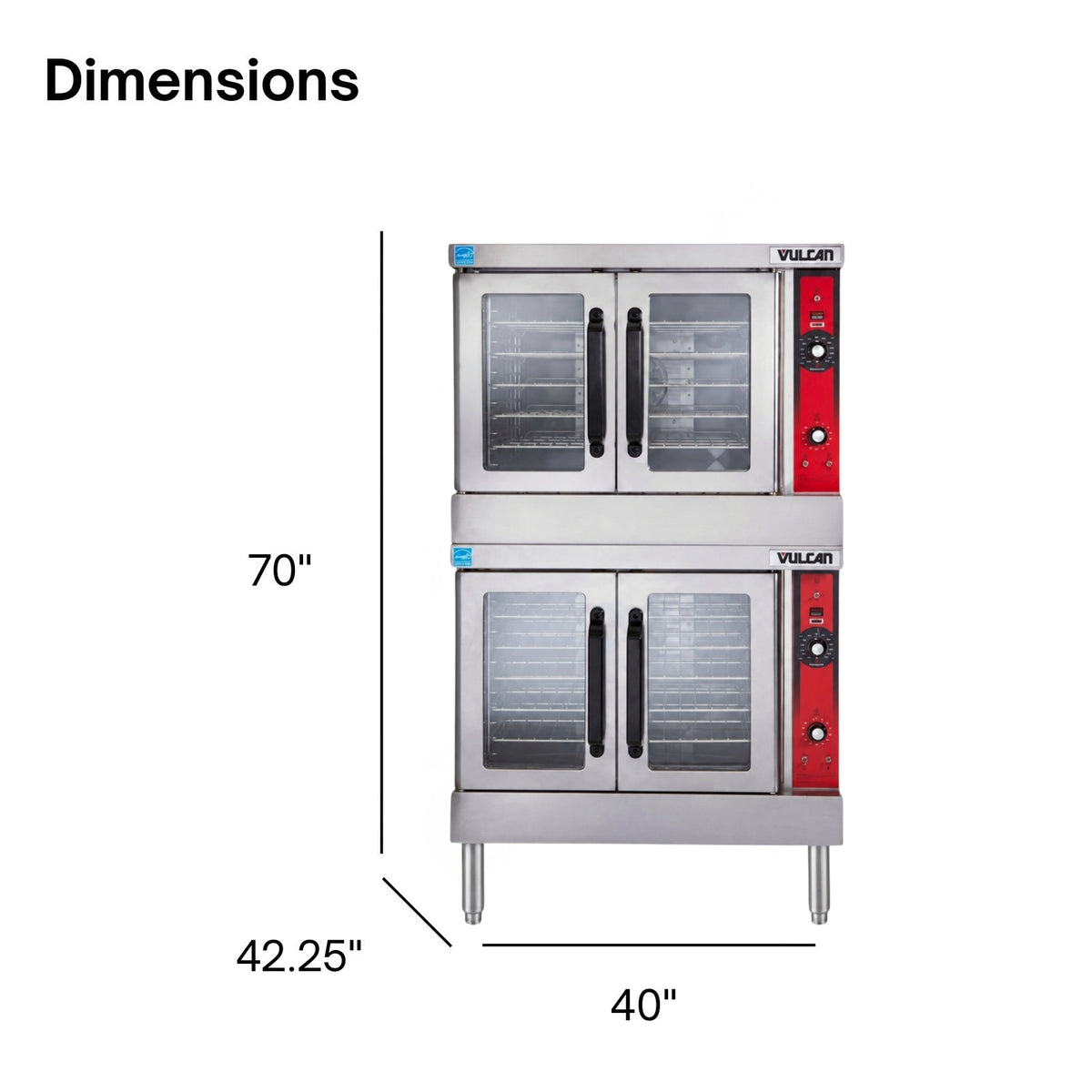 Vulcan VC44GD Gas Convection Oven